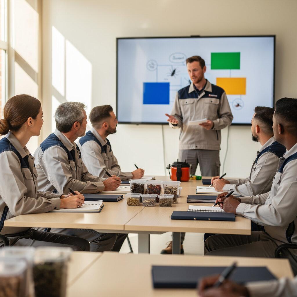 Entwicklungsmöglichkeiten und Weiterbildung – HAAS Schädlingsbekämpfung – Fachschulungen, Zertifikate, Mentoring, Projektbeteiligung, Karrierepfade